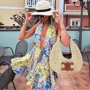 ZARA BLOGGER FAVORITE PRINTED SHORT DRESS